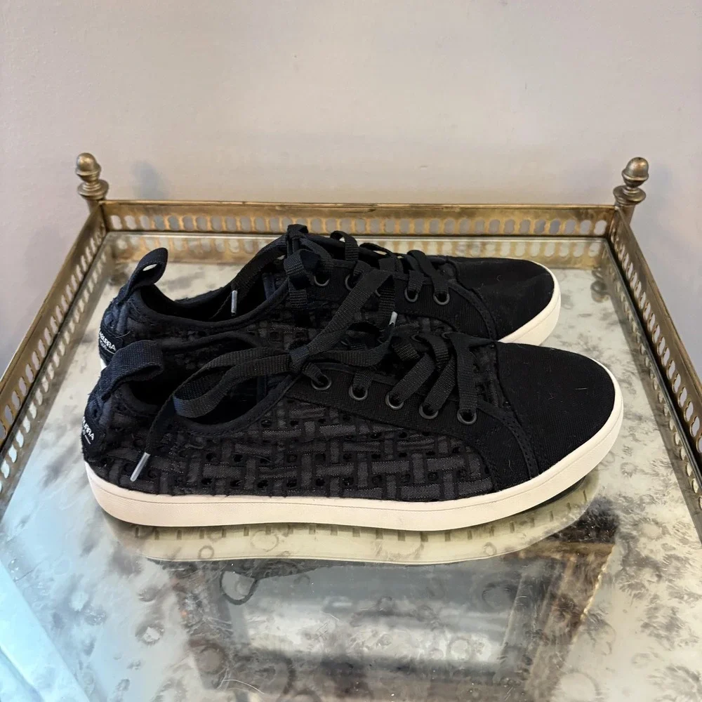 Koolaburra By UGG Shoes‎ Womens Size 10 Black Woven Low Top Casual 1097223